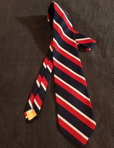 Stripes Blue Red Tie